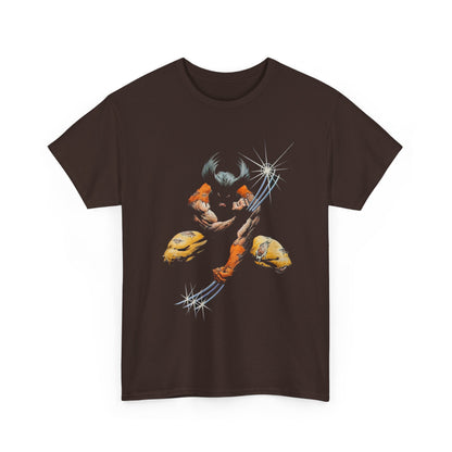 Wolverine T-Shirt - Joe Madureira Art - Negative Space Art Technique - Marvel Comics