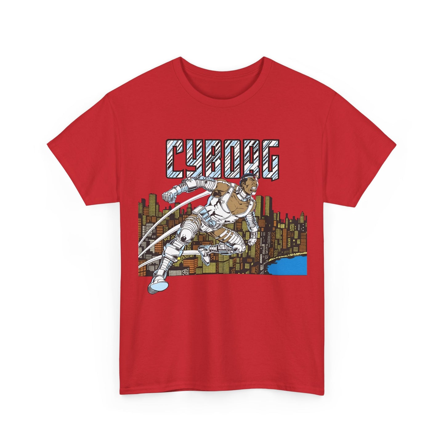Cyborg T-Shirt - George Perez Art - New Teen Titans - DC Comics
