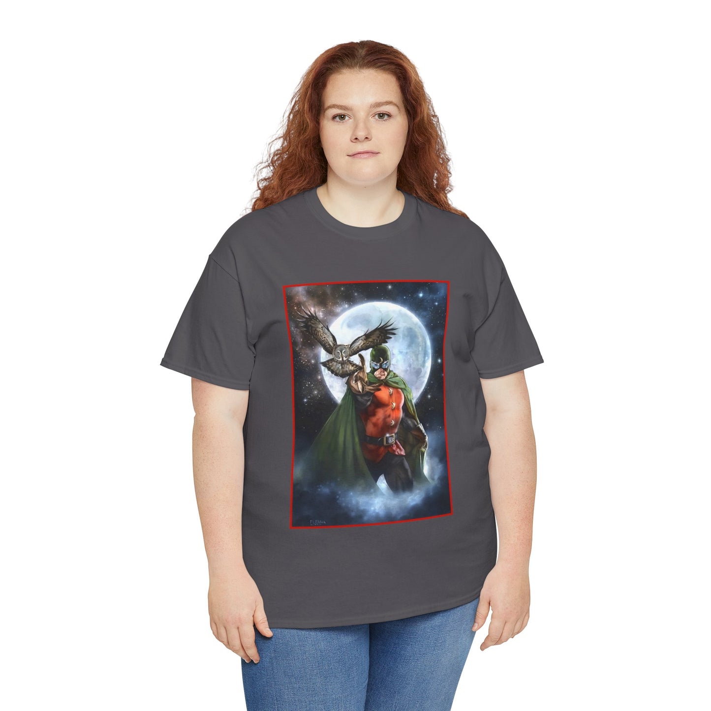 Doctor Mid-Nite T-Shirt - DC Comics - Golden Age Justice Society/JSA Member - Fleming Art