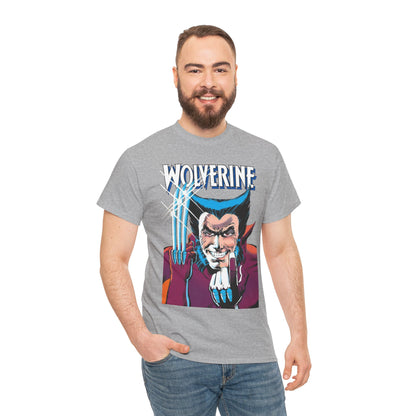 Wolverine T-Shirt - Frank Miller 1982 Cover Art - Marvel Comics - X-Men Member, Logan - Classic Mini-Series