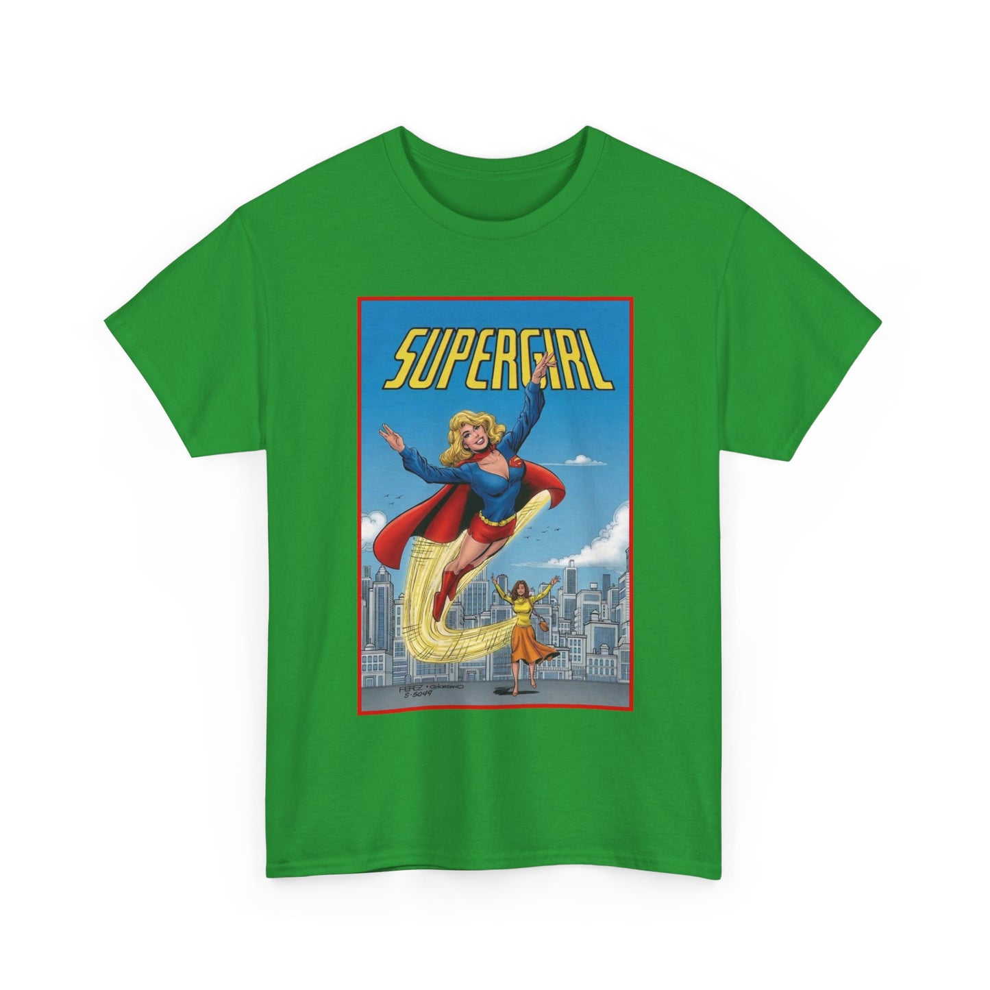 Supergirl T-Shirt - George Perez Art - Kara, Maid of Might - 2026 Movie - DC Comics