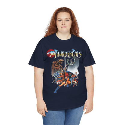 Thundercats T-Shirt - Lion-O, Panthro, Cheetara, Tygra, Snarf, WilyKit and WilyKat, Mumm-Ra