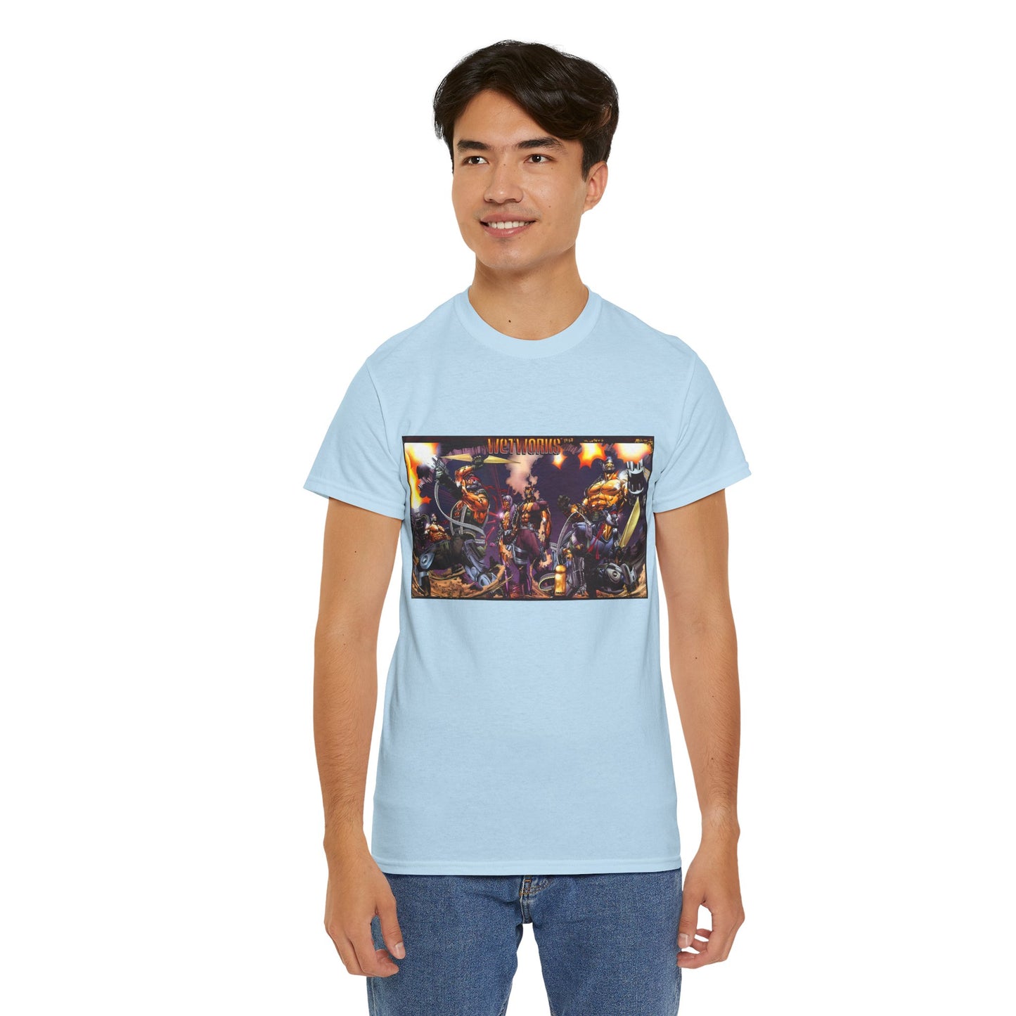 Wetworks T-Shirt - Whilce Portacio Art - #1 Cover - Dane, Mother One, Persephone, Claymore - Image Comics
