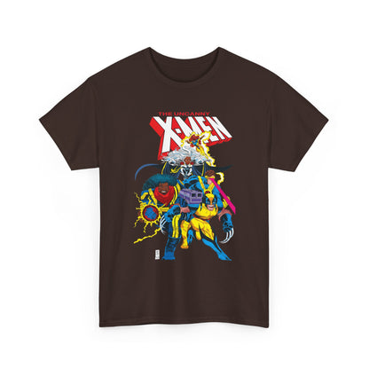 Uncanny X-Men T-Shirt - John Romita Jr Art - Cyclops, Storm, Bishop, Jean Grey, Wolverine - Marvel Comics