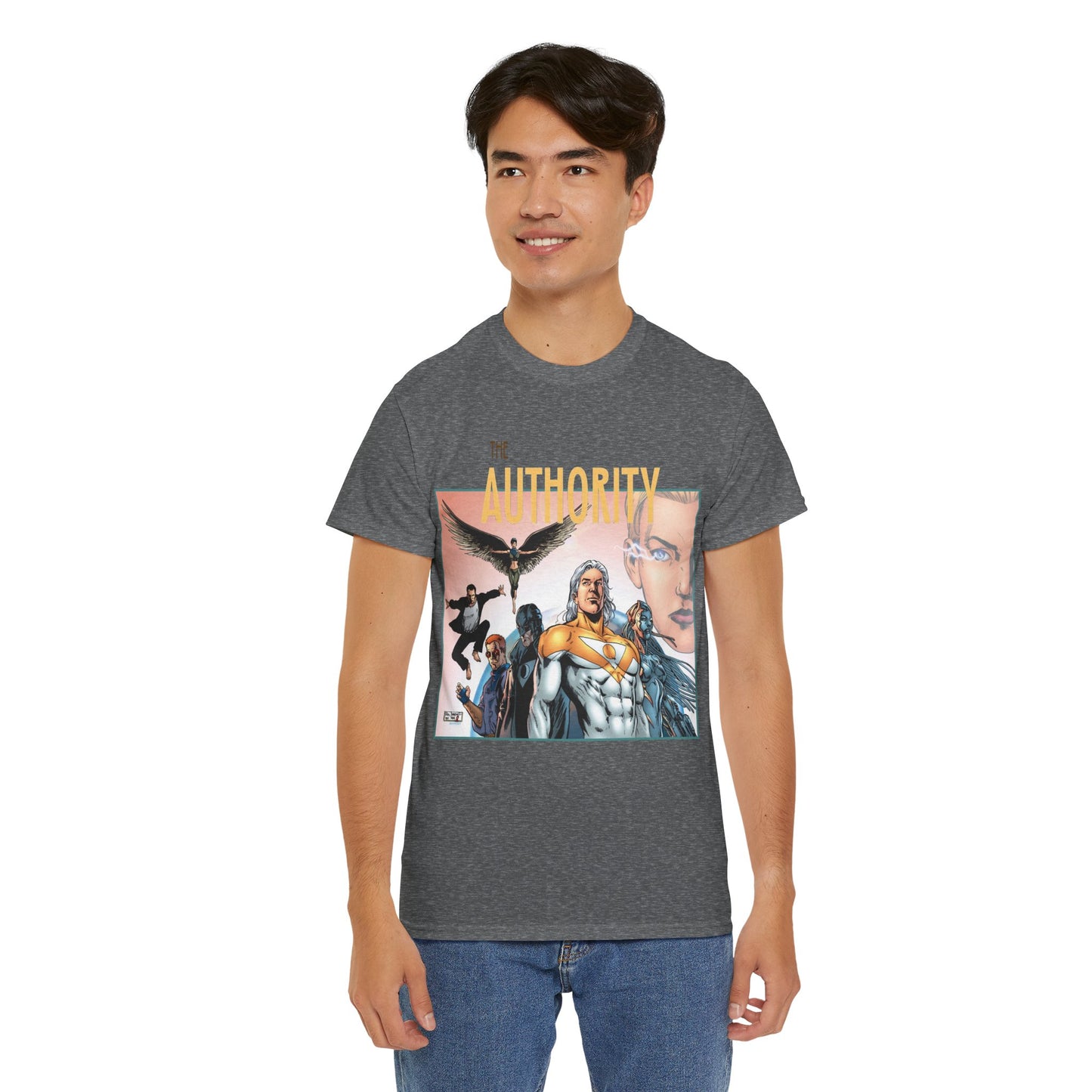 Authority T-Shirt - Wildstorm/DC Comics - Phil Jimenez Art - Apollo, Midnighter, The Engineer, Jack Hawksmoor