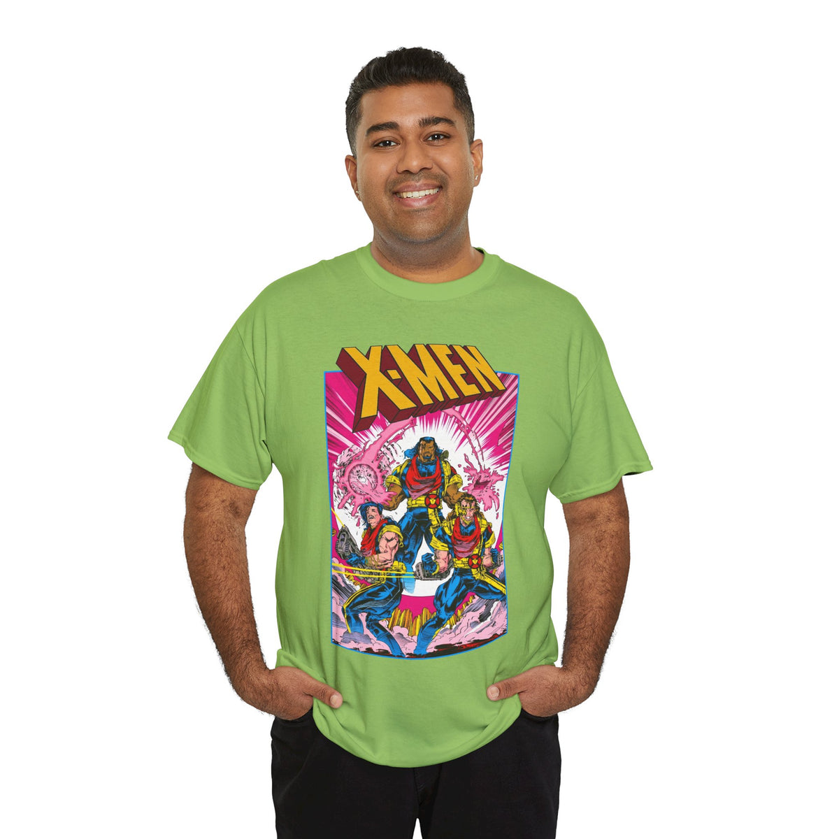 X-Men T-Shirt - Whilce Portacio Art - Bishop - Marvel Comics