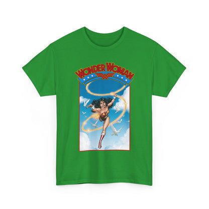Wonder Woman T-Shirt - George Perez Art - Post-Crisis 1980s Retro Graphic - Themyscira - DC Comics