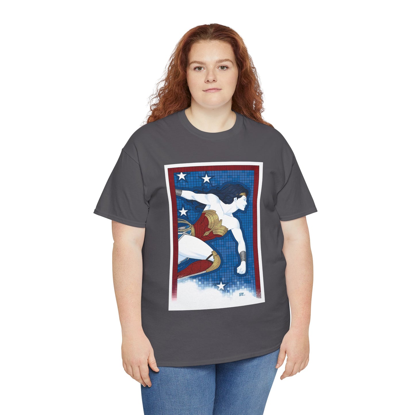 Wonder Woman T-Shirt - Julian Totino Tedesco Art - #4 Variant Cover Mosaic - DC Comics