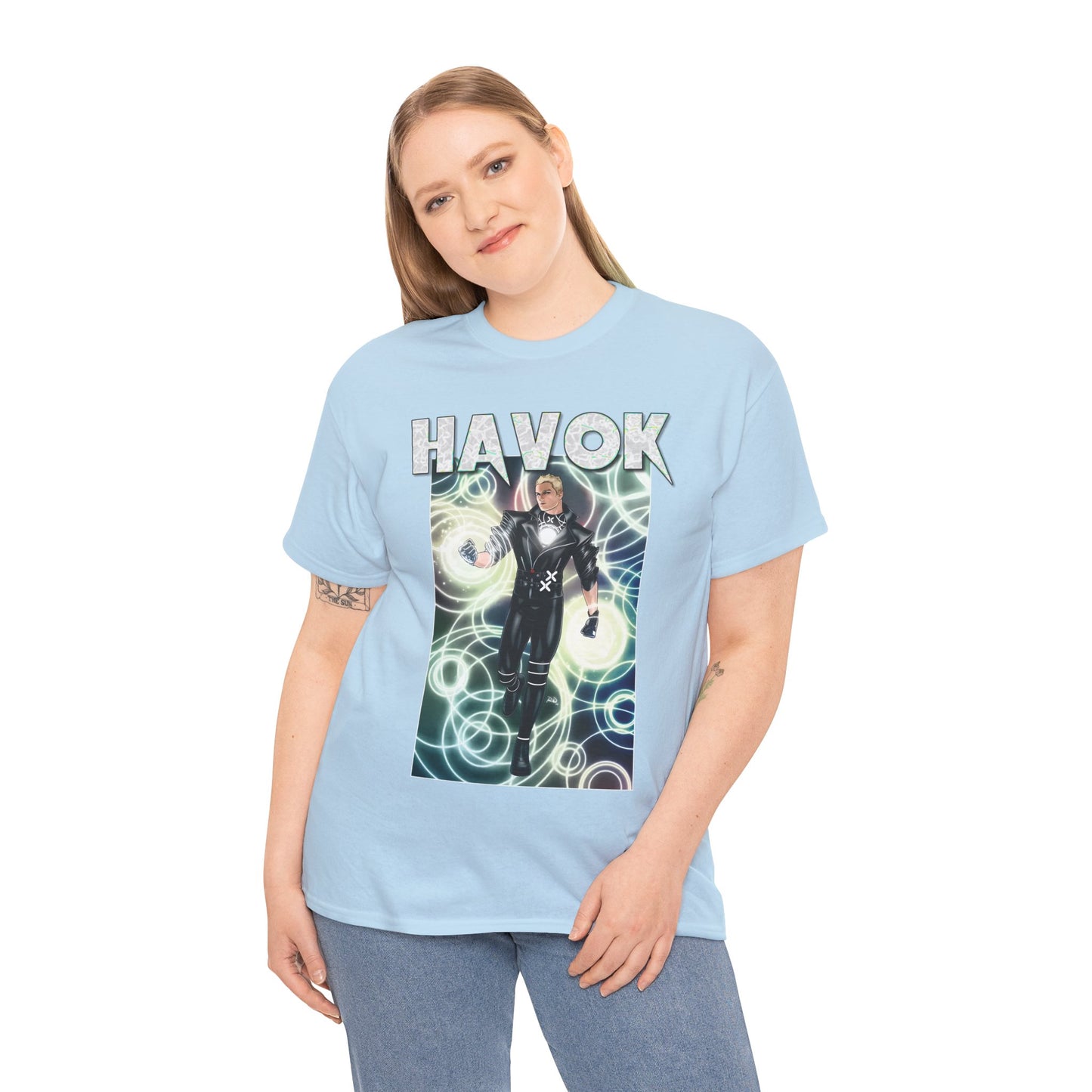 Havok T-Shirt - X-Men, X-Factor Member & Leader - Mutant Hero - Alex Summers, Brother to Scott Summers, Cyclops - Marvel Comics