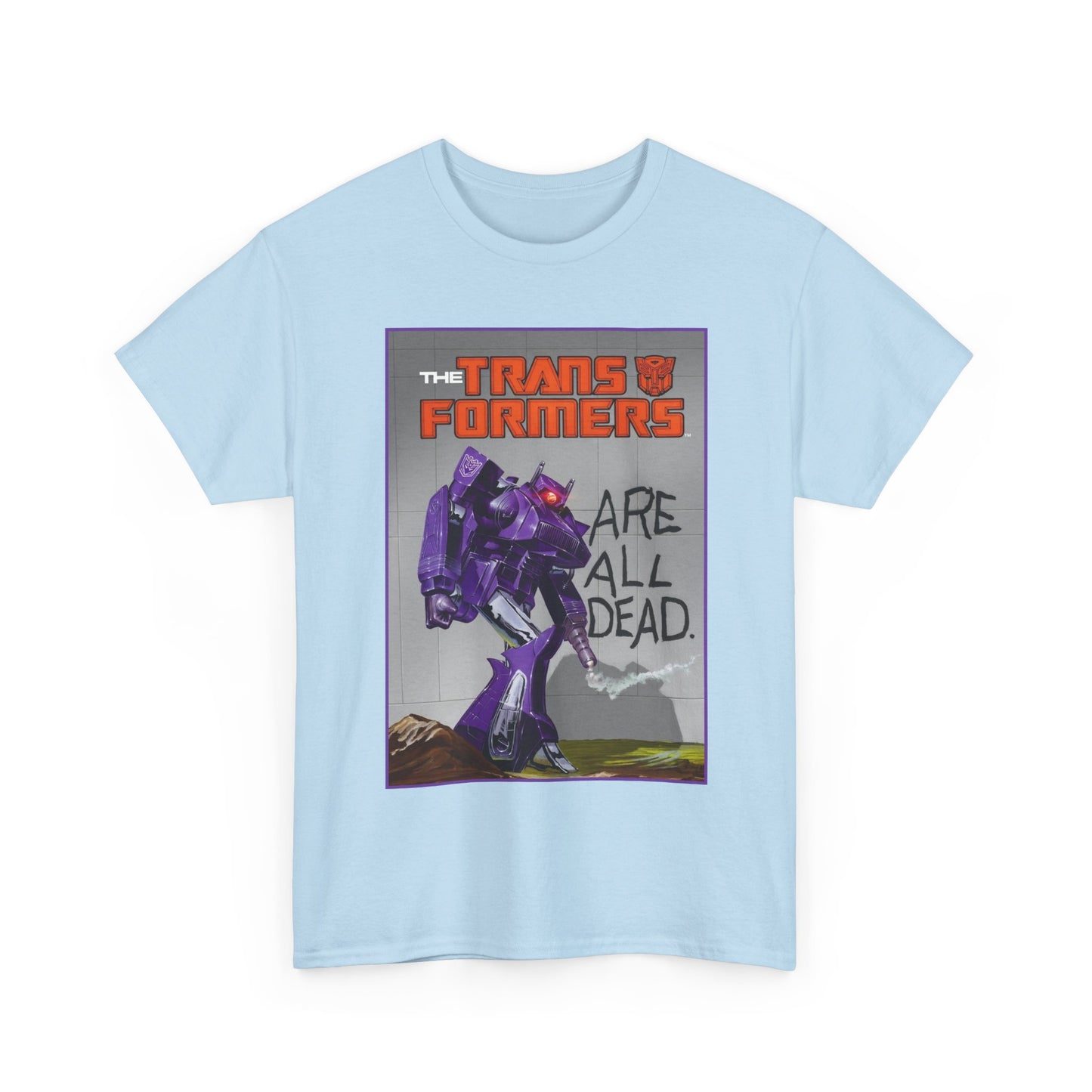 Transformers T-Shirt - "Are All Dead" - Marvel Comics