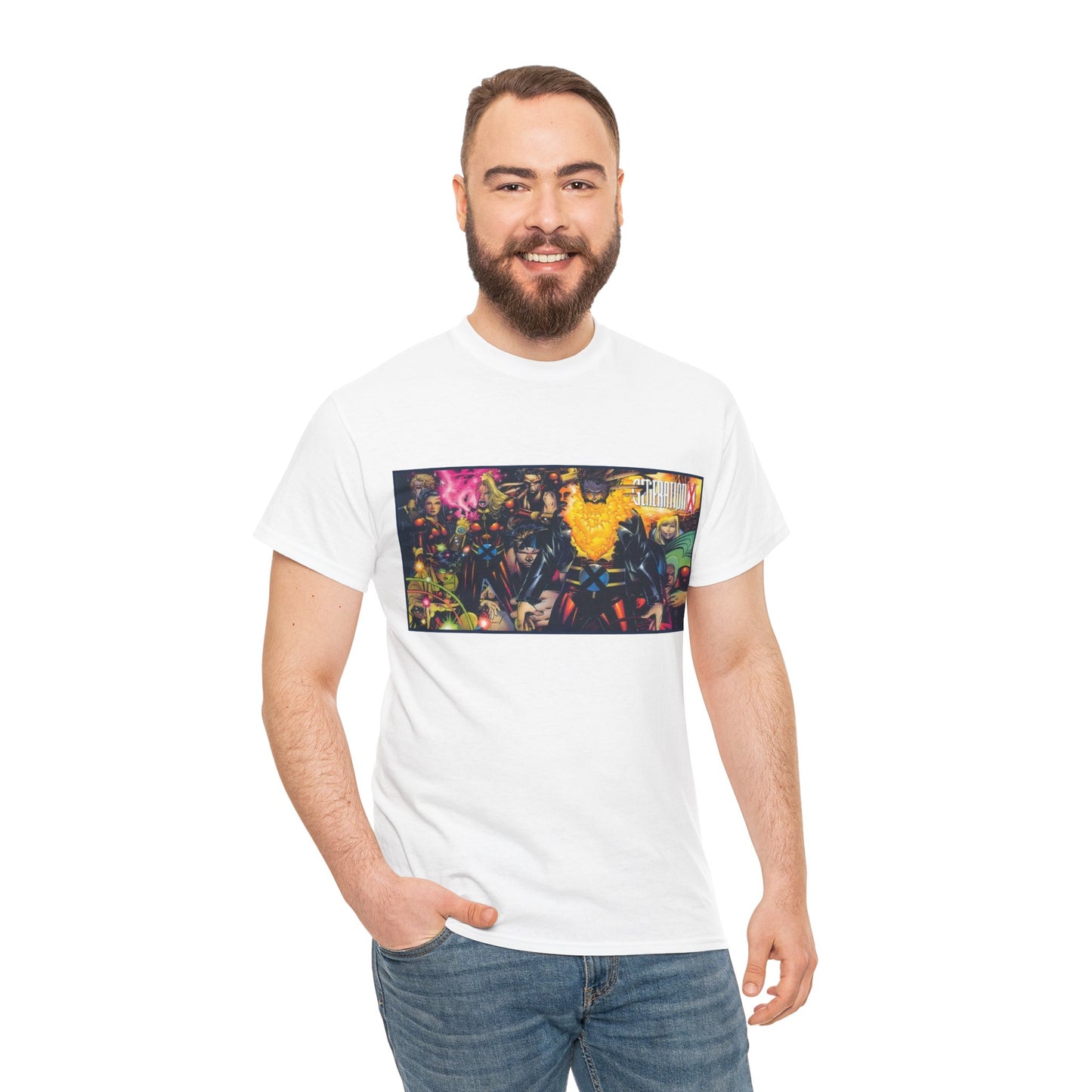 Generation X T-Shirt - Chris Bachalo Art - Chamber, Husk - X-Men Title - Marvel Comics