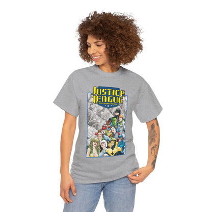 Justice League International T-Shirt - Kevin Maguire Art - DC Comics