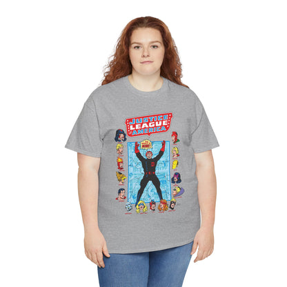 Justice League of America T-Shirt - George Perez Art - Justice Society, All-Star Squadron Team-Up DC Comics
