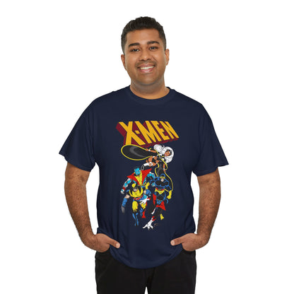 X-Men T-Shirt - John Byrne Art - Wolverine, Storm, Cyclops, Colossus, Nightcrawler - Marvel Comics Mutants