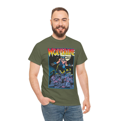 Wolverine T-Shirt - John Buscema Art - #1 Cover Art 1988 - Marvel Comics