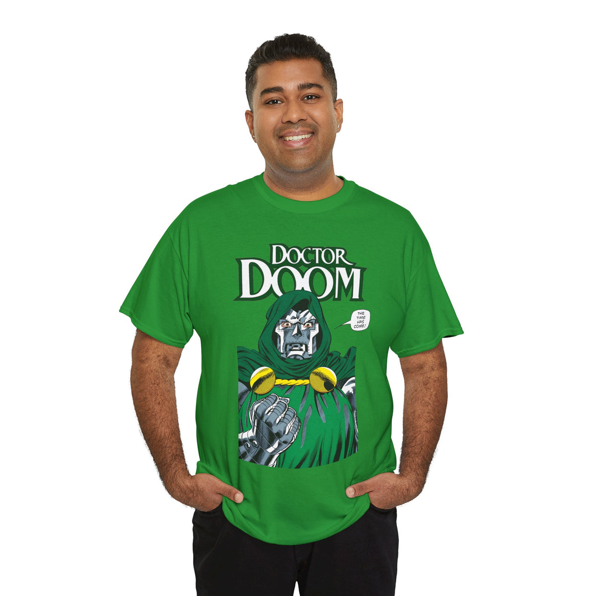 Doctor Doom T-Shirt - John Byrne Art - Fantastic Four Foe - 2026 Avengers Doomsday Movie - Marvel Comics