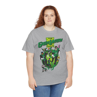 Green Lantern Corps T-Shirt - Joe Staton Art - Hal Jordan, John Stewart, Arisia, Kilowog, Katma Tui - DC Comics