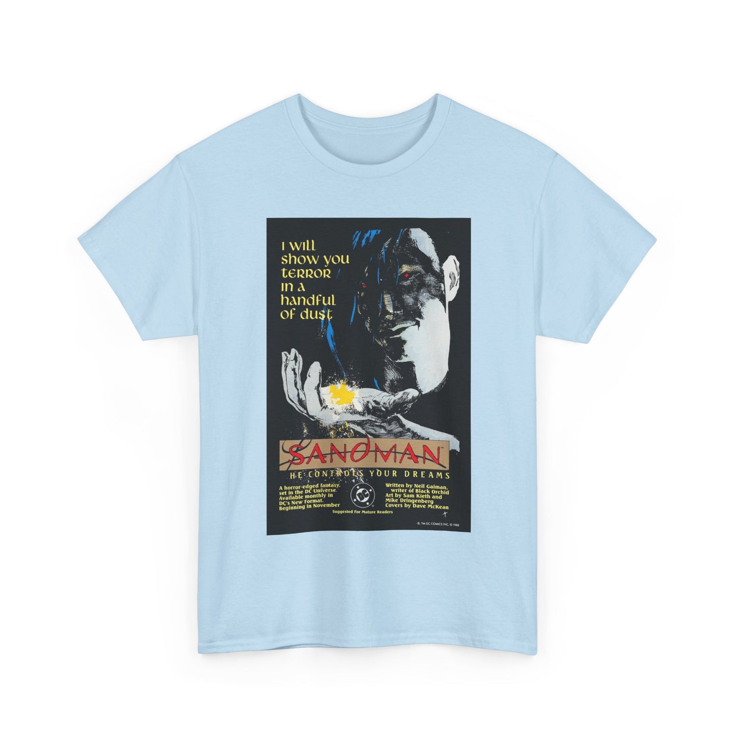Sandman Ad T-Shirt - 1988 DC/Vertigo Comics