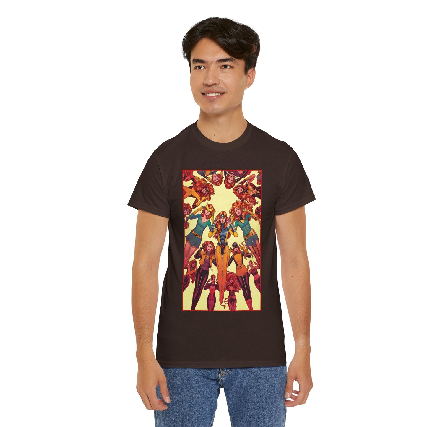 Jean Grey T-Shirt - Russell Dauterman Art - Marvel Girl, Dark Phoenix - X-Men Variant Cover - Marvel Comics