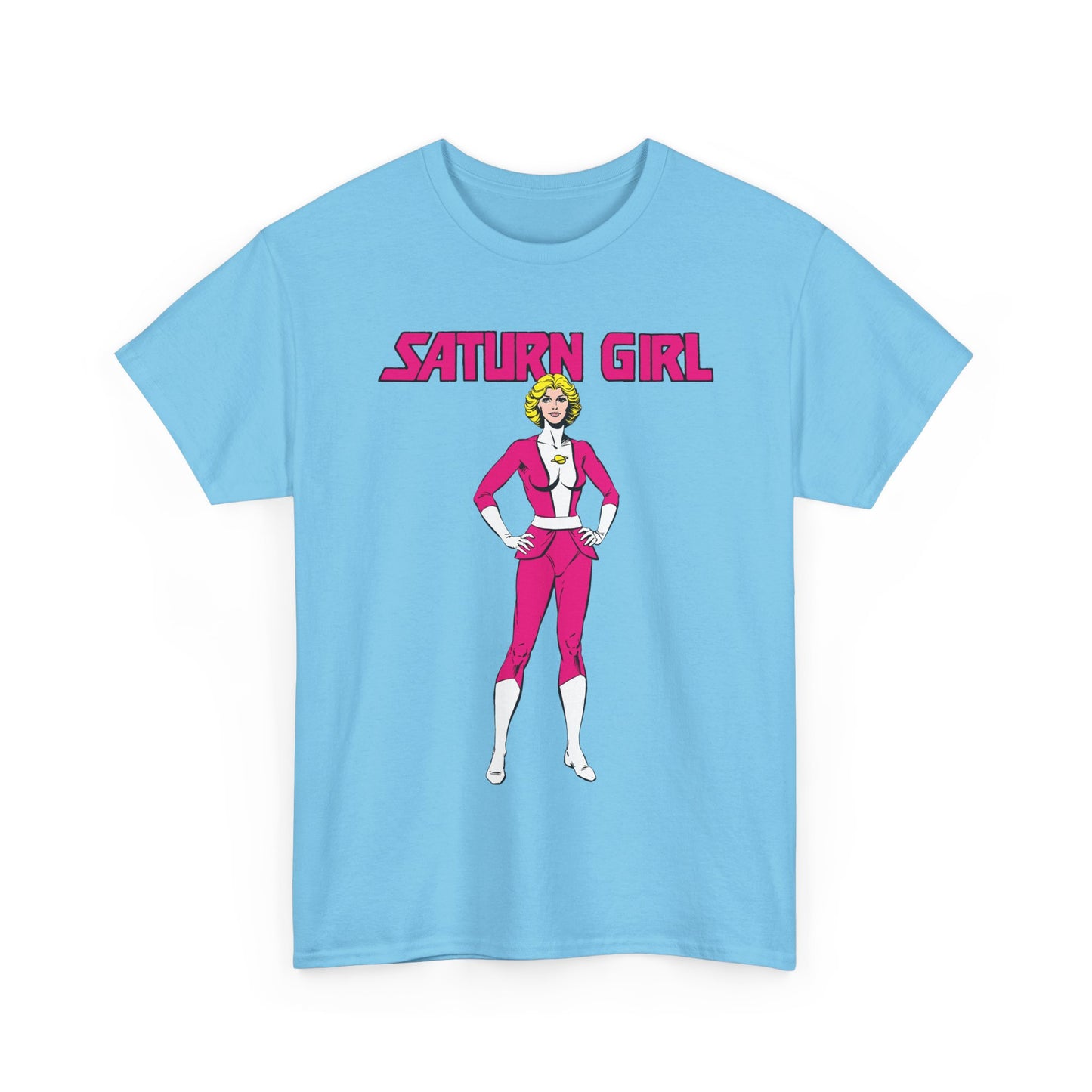 Saturn Girl T-Shirt - Curt Swan Art - Legion of Super-Heroes Founding Member - DC Comics