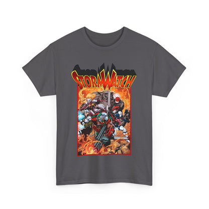 Stormwatch T-Shirt - Jim Lee Art - Battalion, Fuji, Hellstrike - Image/Wildstorm/DC Comics