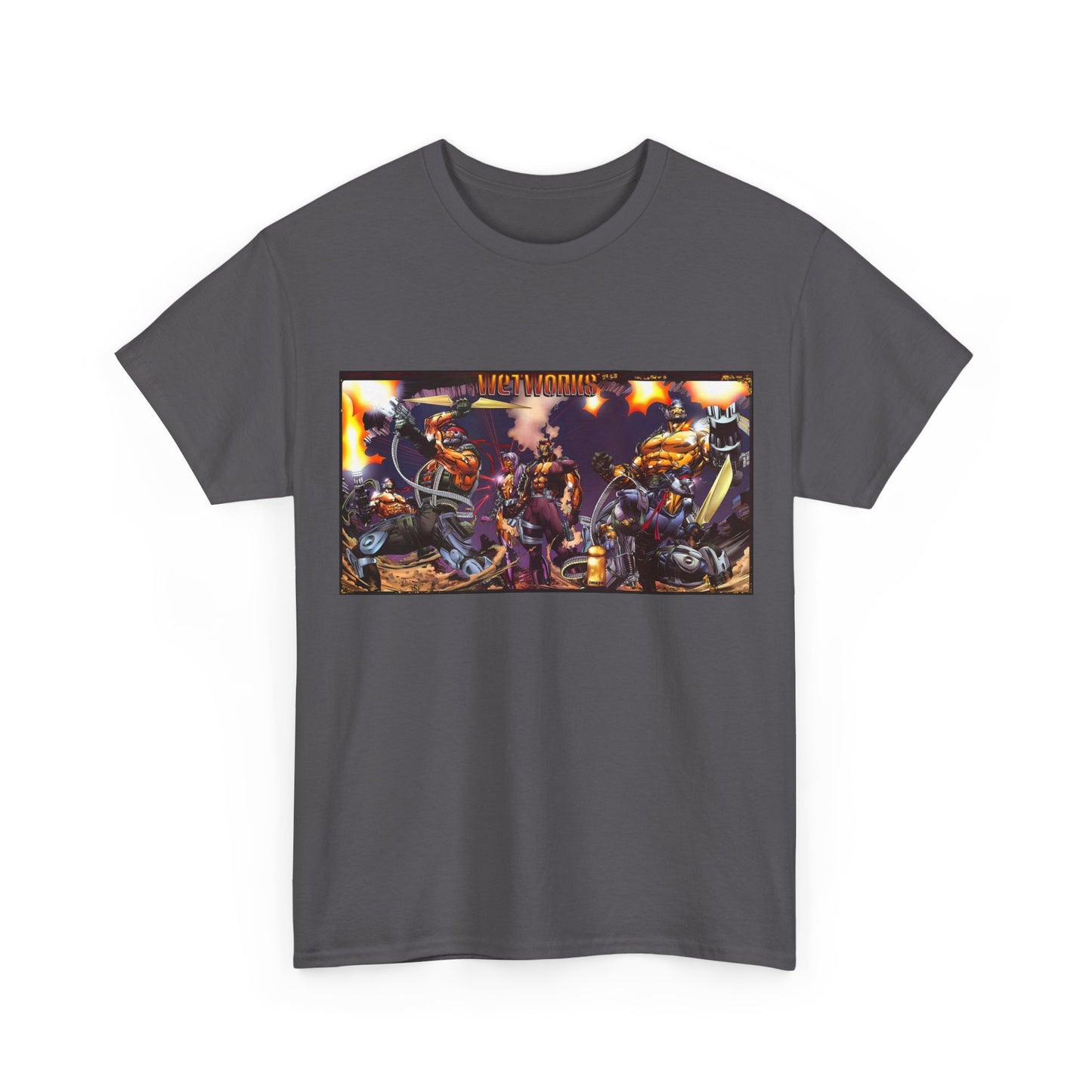 Wetworks T-Shirt - Whilce Portacio Art - #1 Cover - Dane, Mother One, Persephone, Claymore - Image Comics