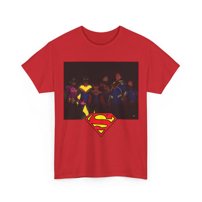 Superboys T-Shirt - Taurin Clarke Art - Superboy Prime, Connor Kent, Clark Kent, Jon Kent - DC Comics