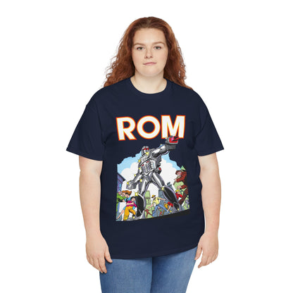 Rom: Spaceknight T-Shirt - Marvel Comics Art- Retro Character - Dire Wraiths