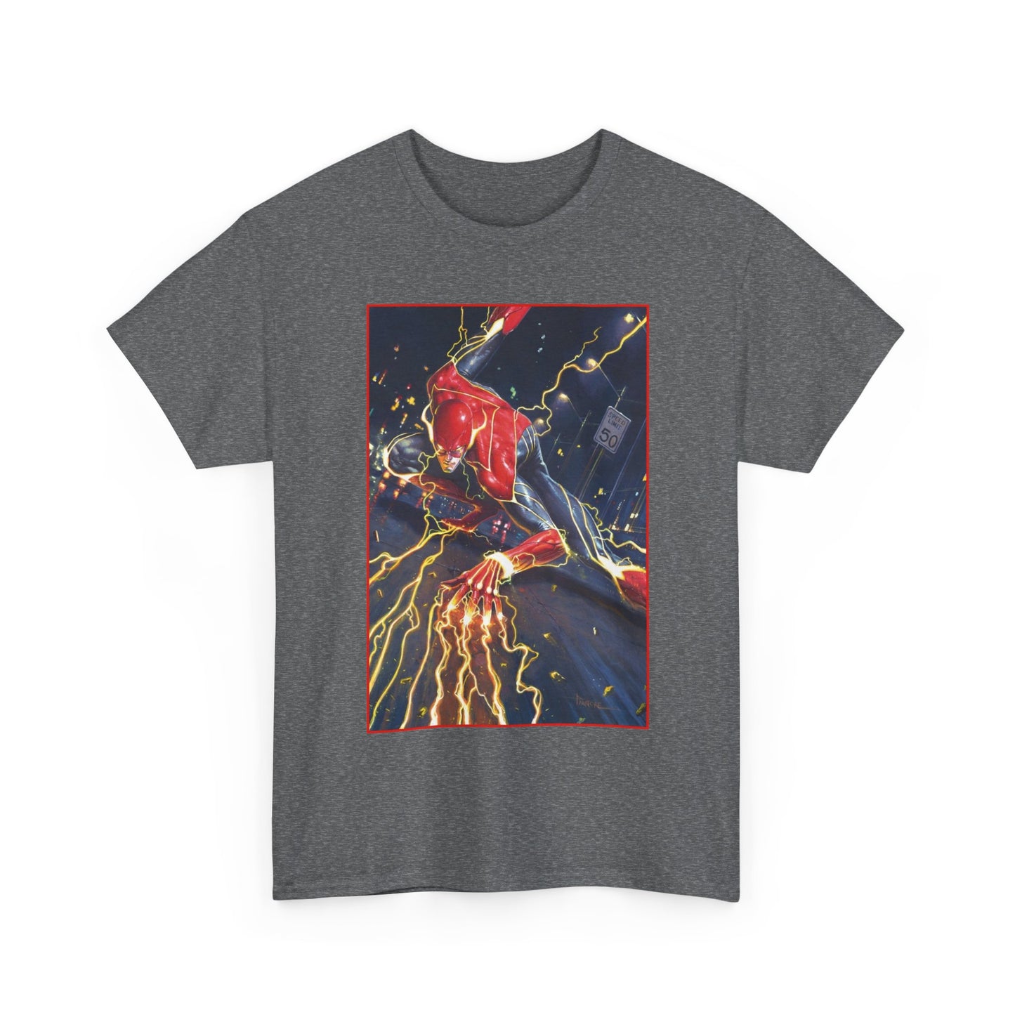 Flash T-Shirt - Davide Paratore Art - DC Comics