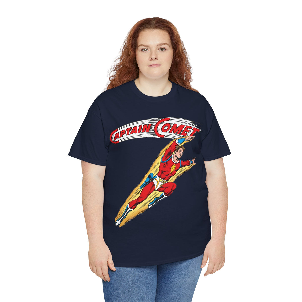 Captain Comet T-Shirt - Murphy Anderson Art - Silver Age Hero - DC Comics