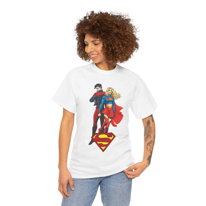 Supergirl & Superboy T-Shirt - Dan Mora Art - DC Comics