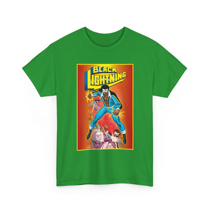 Black Lightning T-Shirt - Trevor Von Eeden Art - Jefferson Pierce - Suicide Slum, Metropolis - DC Comics