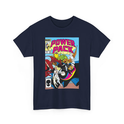 Power Pack #8 T-Shirt - With Cloak & Dagger - Marvel Comics