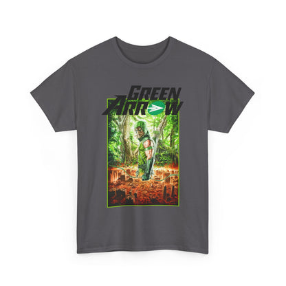 Green Arrow T-Shirt - Mauro Cascioli Art - Brightest Night Cover - Emerald Archer - DC Comics