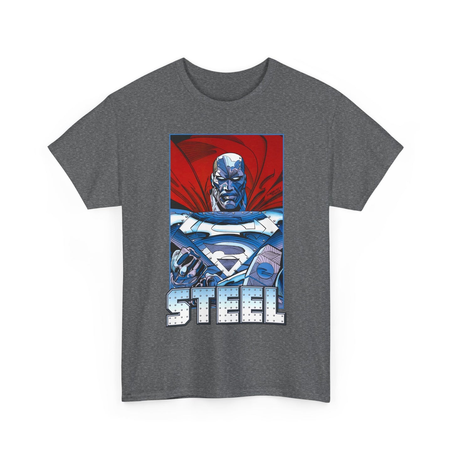 Steel T-Shirt - Superman Family - Reign of the Supermen - John Henry Irons - Steelworks - DC Comics