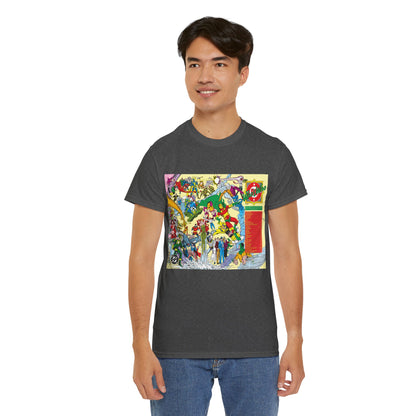 Who's Who in the DC Universe T-Shirt - George Perez Art - Mr. Miracle, Metamorpho - #15 Cover Art - DC Comics