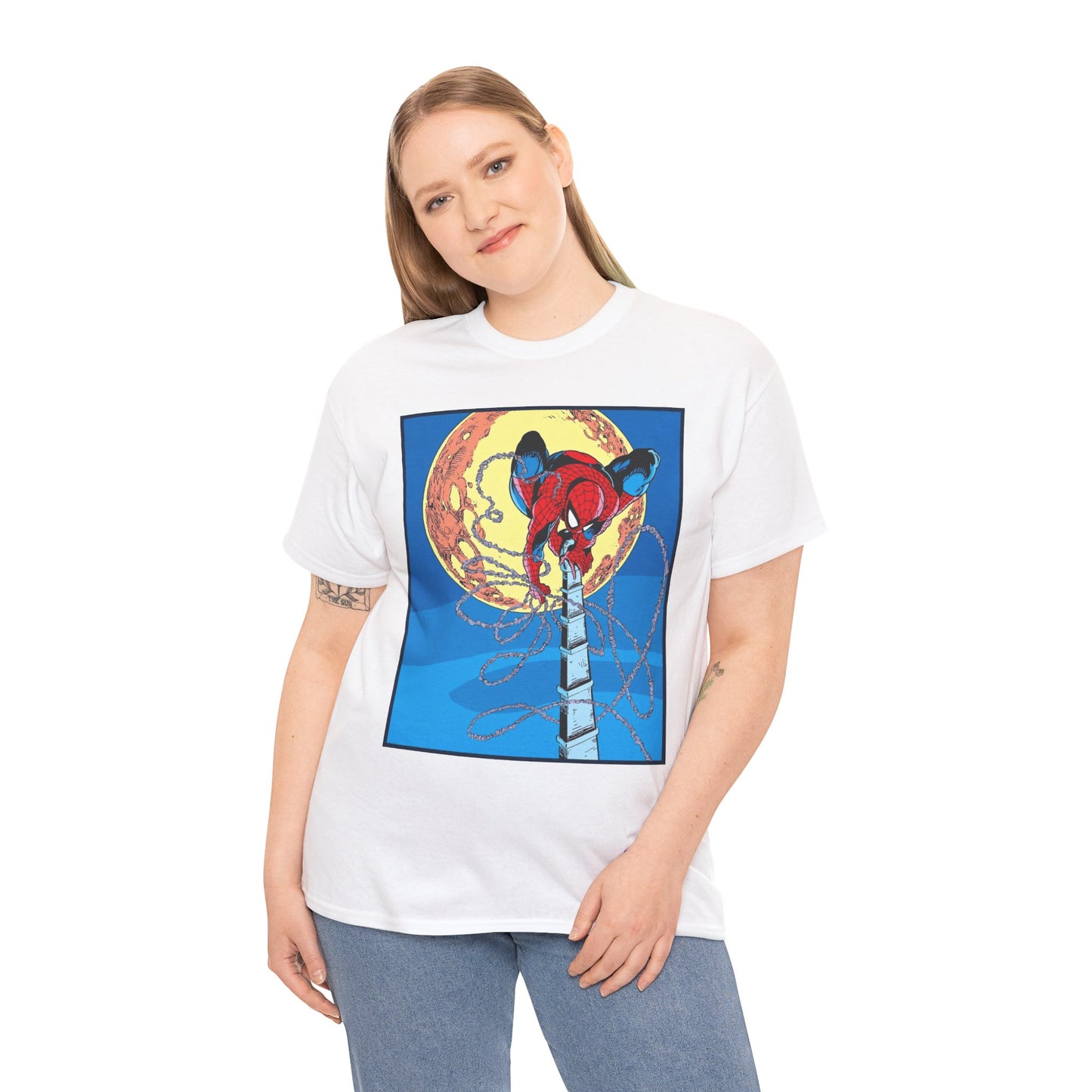 Amazing Spider-Man T-Shirt - Todd McFarlane Art - No Logo - Marvel Comics