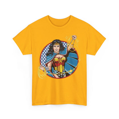 Wonder Woman T-Shirt - George Perez Art - Amazon Princess, Themyscira - DC Comics