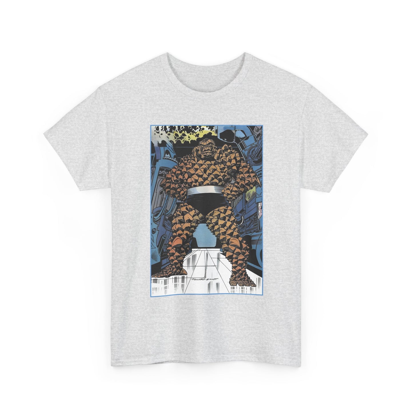 The Thing T-Shirt - Keith Pollard Art - Fantastic Four Pin-Up - Marvel Comics