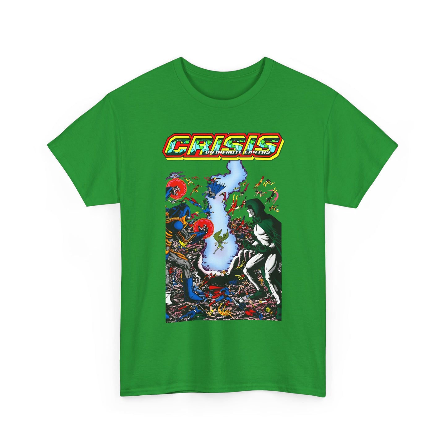 Crisis on Infinite Earths T-Shirt - George Perez Art - #10 Cover - Spectre Vs Anti-Monitor - DC Comics