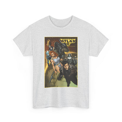 Agents of Atlas T-Shirt - FBI Agent Jimmy Woo, Marvel Boy, Venus, the Human Robot and Gorilla Man - Marvel Comics