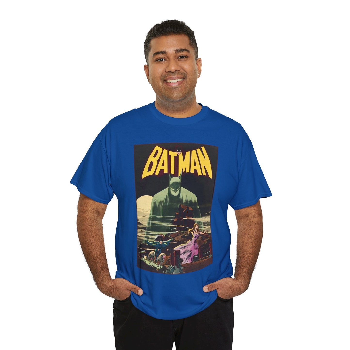 Batman T-Shirt - Neal Adams Art - #227 Cover - The Demon of Gothos Mansion! - DC Comics