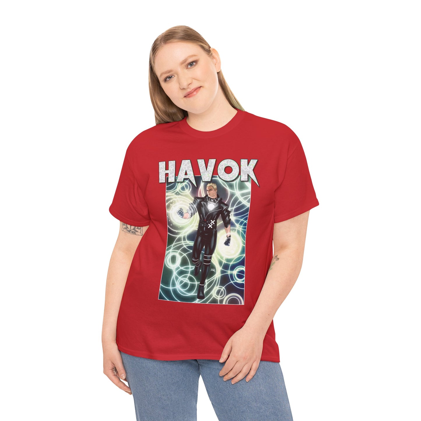 Havok T-Shirt - X-Men, X-Factor Member & Leader - Mutant Hero - Alex Summers, Brother to Scott Summers, Cyclops - Marvel Comics