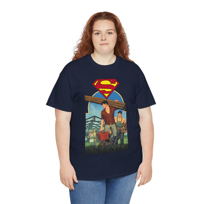 Superman: Son of Kal-El T-Shirt - Travis Moore Art - #17 Variant Cover - Clark and Jon Kent - Super Thirst Trap - DC Comics