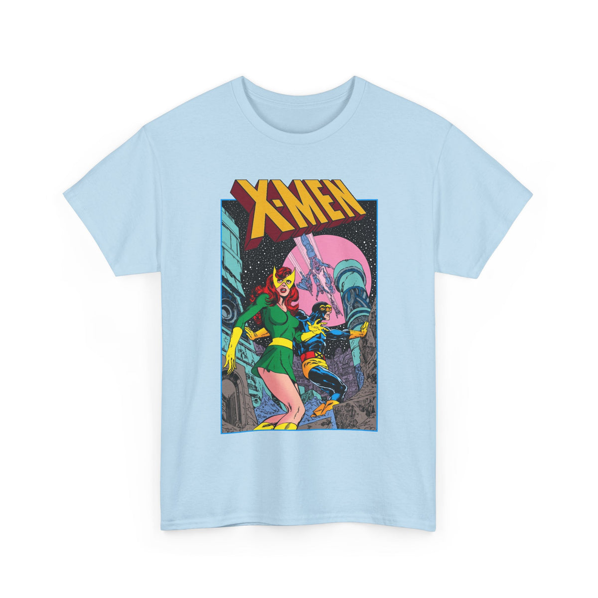 X-Men T-Shirt - John Byrne Art - Cyclops & Jean Grey - Dark Phoenix Saga - Marvel Comics