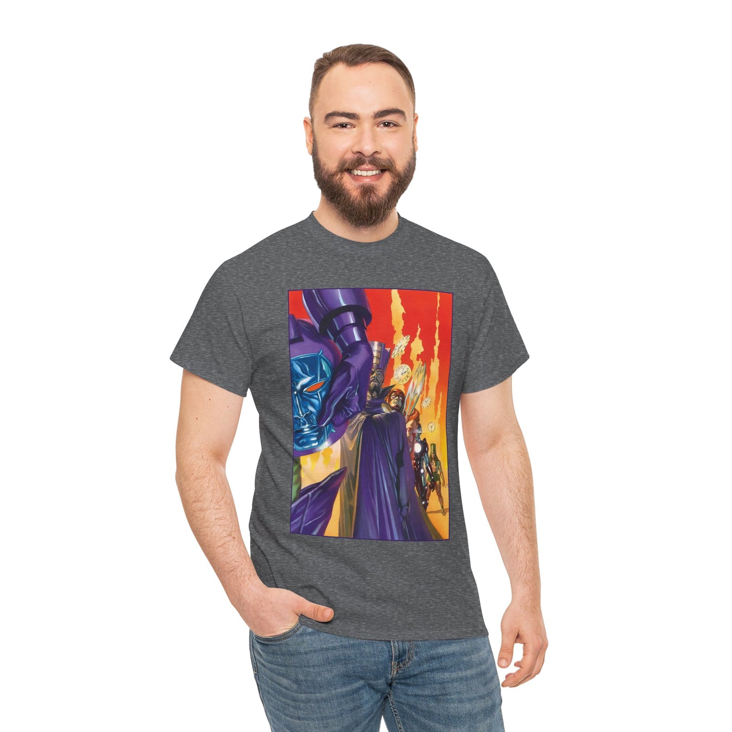 Kang the Conqueror T-Shirt - Nathaniel Richards, Rama-Tut, Immortus, Scarlet Centurion, Iron Lad - Avengers Villain - Marvel Comics