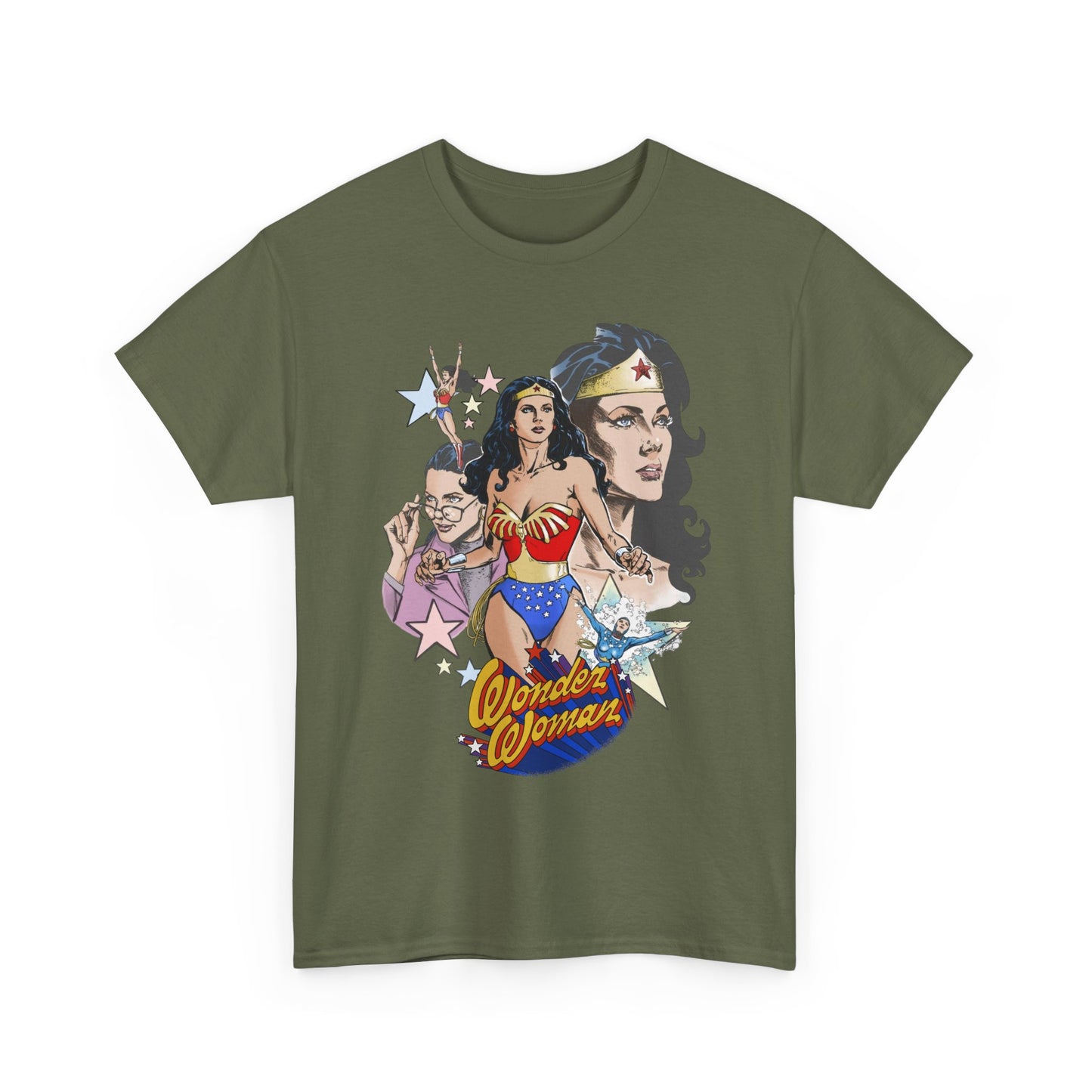 Wonder Woman (Lynda Carter) T-Shirt - Phil Jimenez Art - DC Comics