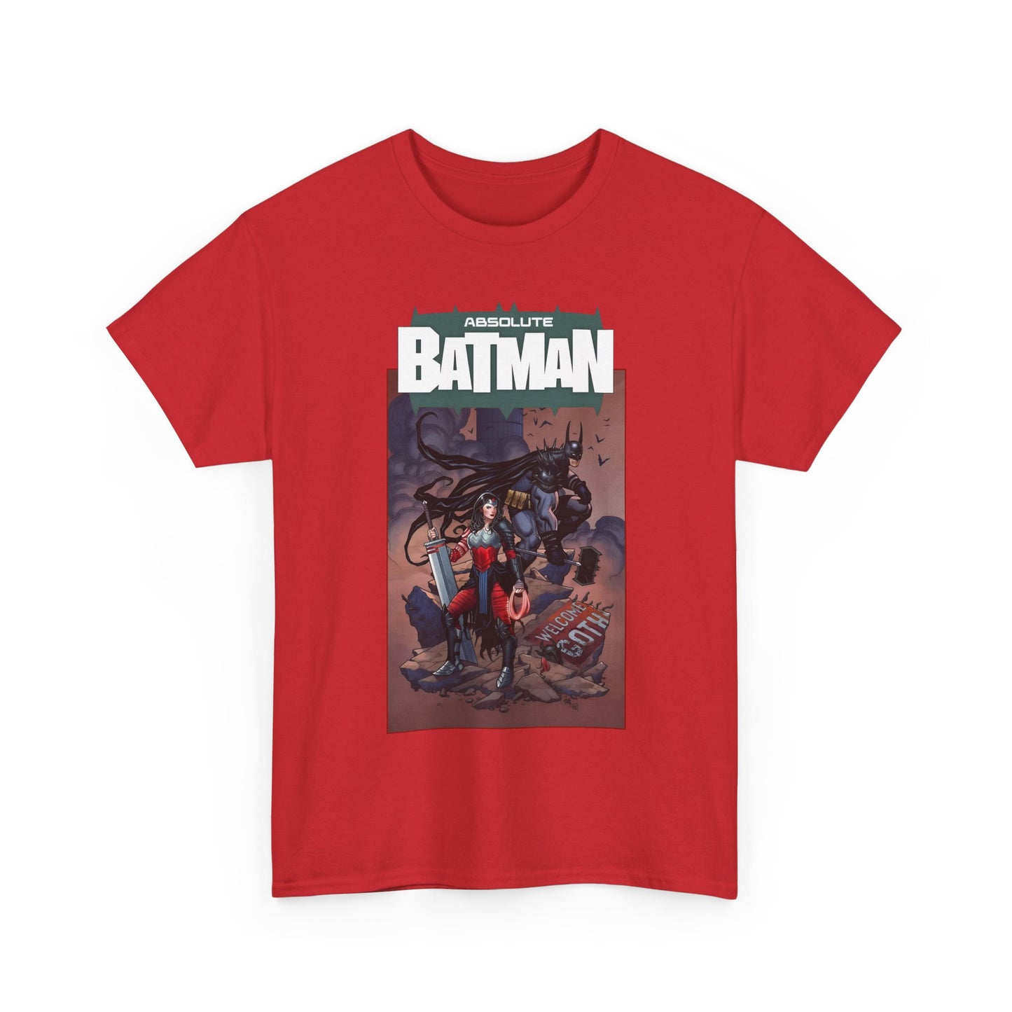 Absolute Batman & Absolute Wonder Woman T-Shirt - Frank Cho Art - DC Comics