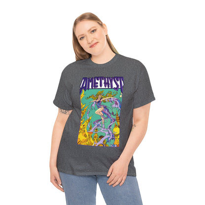 Amethyst T-Shirt - Esteban Maroto Art - Princess of Gemworld - 1980s Series - DC Comics