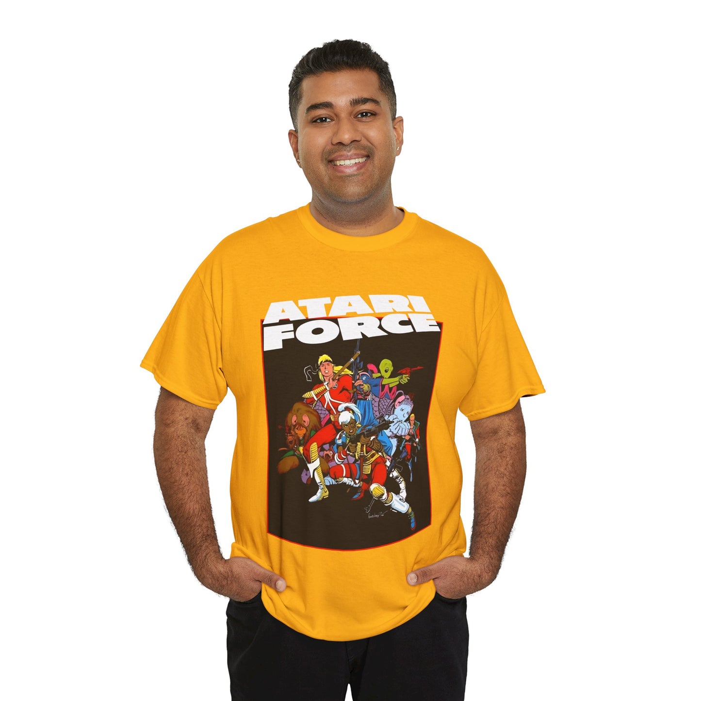 Atari Force T-Shirt - José Luis García-López Art - Tempest, Dart, Hukka, Morphea, Babe, Pakrat, Blackjak - DC Comics